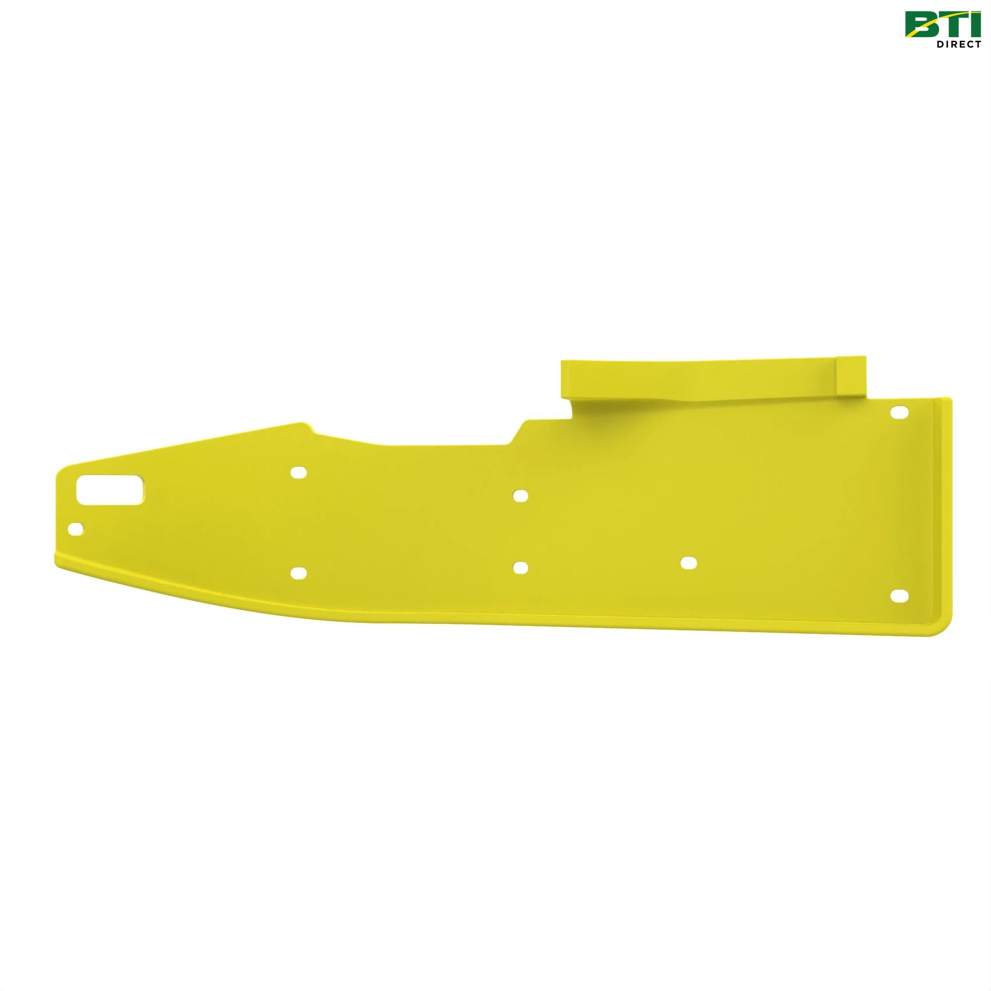 HXE87669: Draper Platform Cutting System Left Side Skid Plate