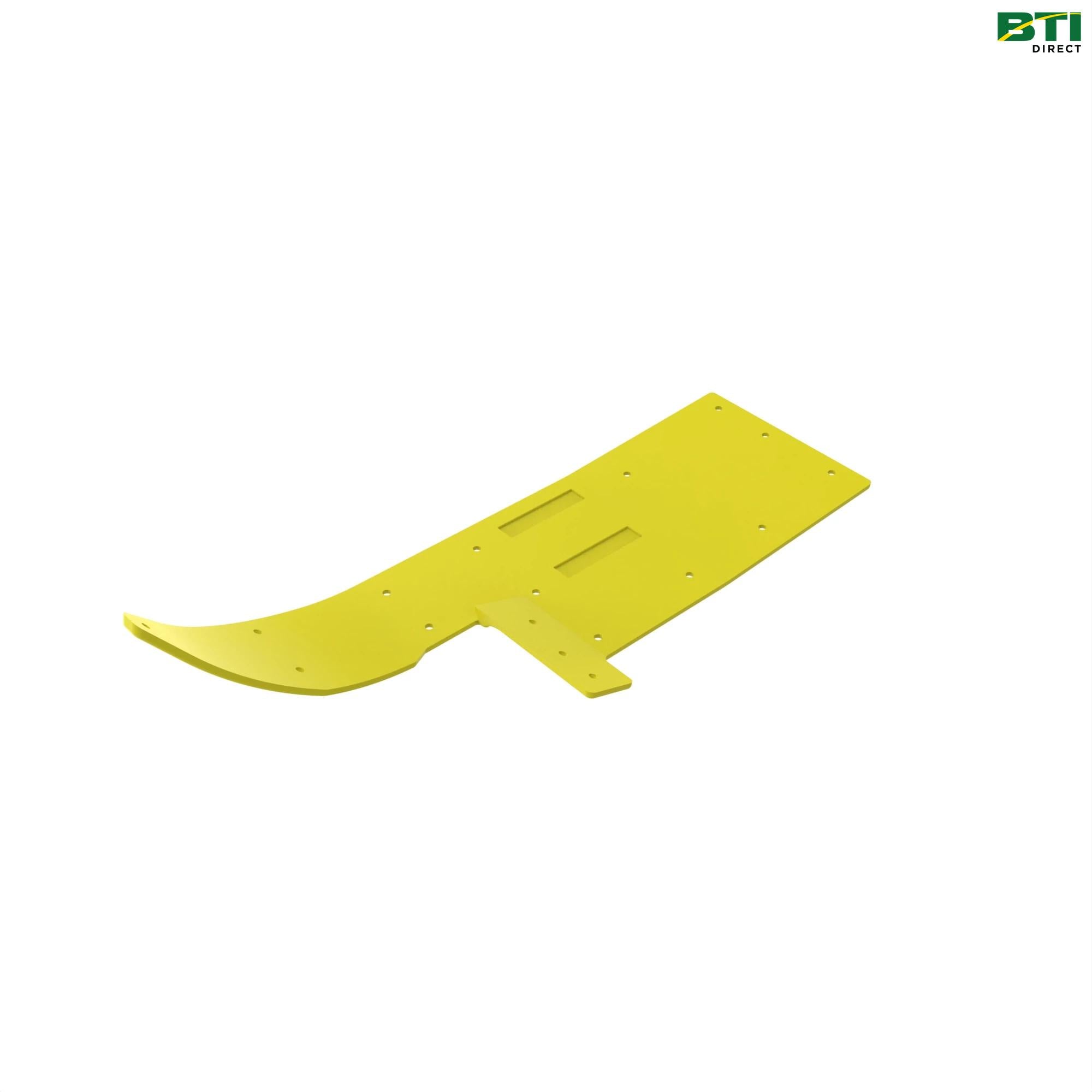 HXE87670: Right Side Draper Platform Cutting System Skid Plate