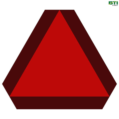 JD5927: Slow Moving Vehicle Emblem with Premask Label