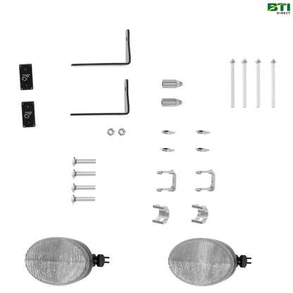 LVB24853: Rear Work Light Kit (2 Lights) (Cab Only)