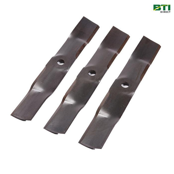 M113517: Mulching Mower Blades, 48 Inch (Set of 3)