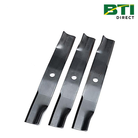 M135589: High Lift Mower Blades (Set of 3), 48 inch, Cut Length 133 mm (5.2 inch)