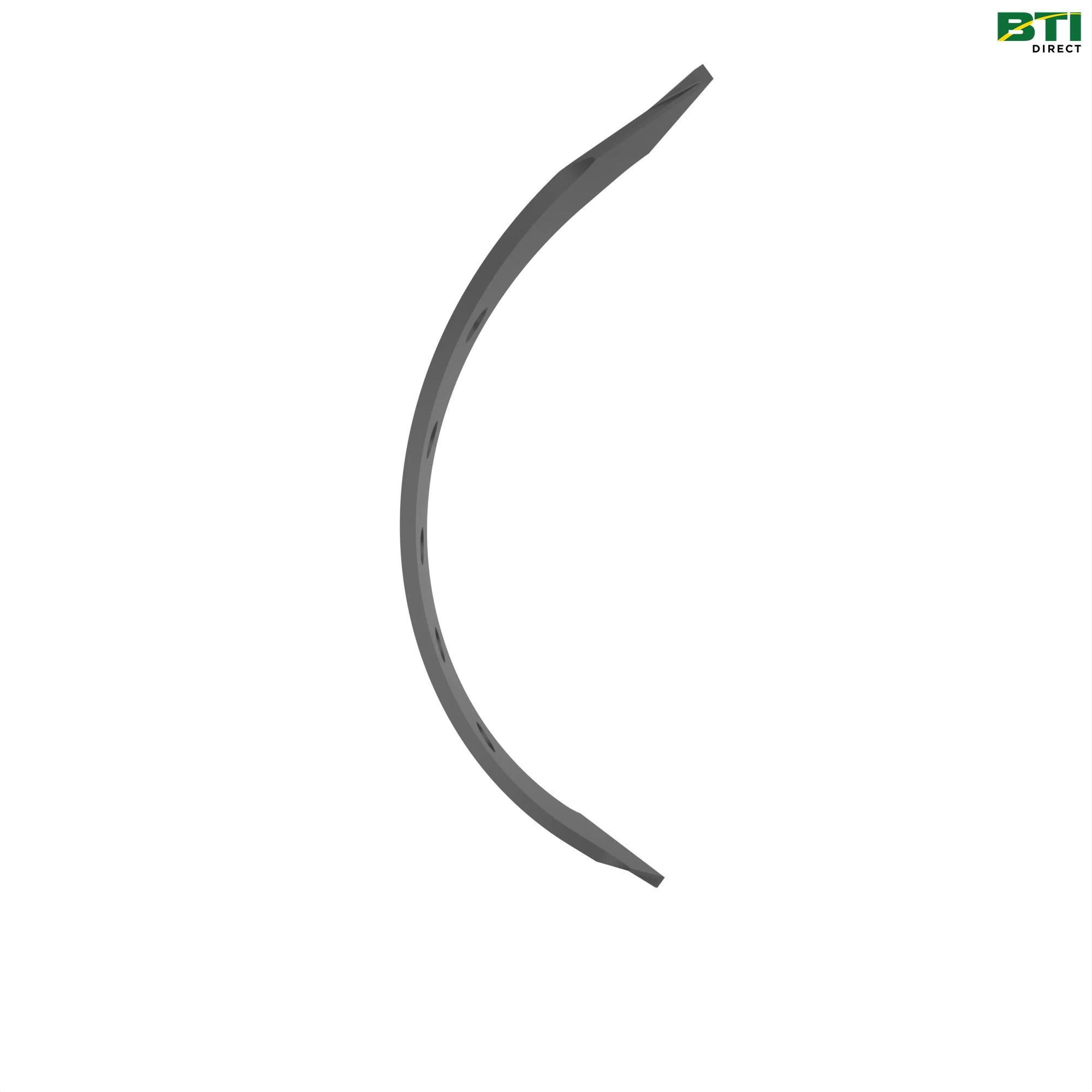 N130194: Flat Twisted Double Point Shovel, Right Side