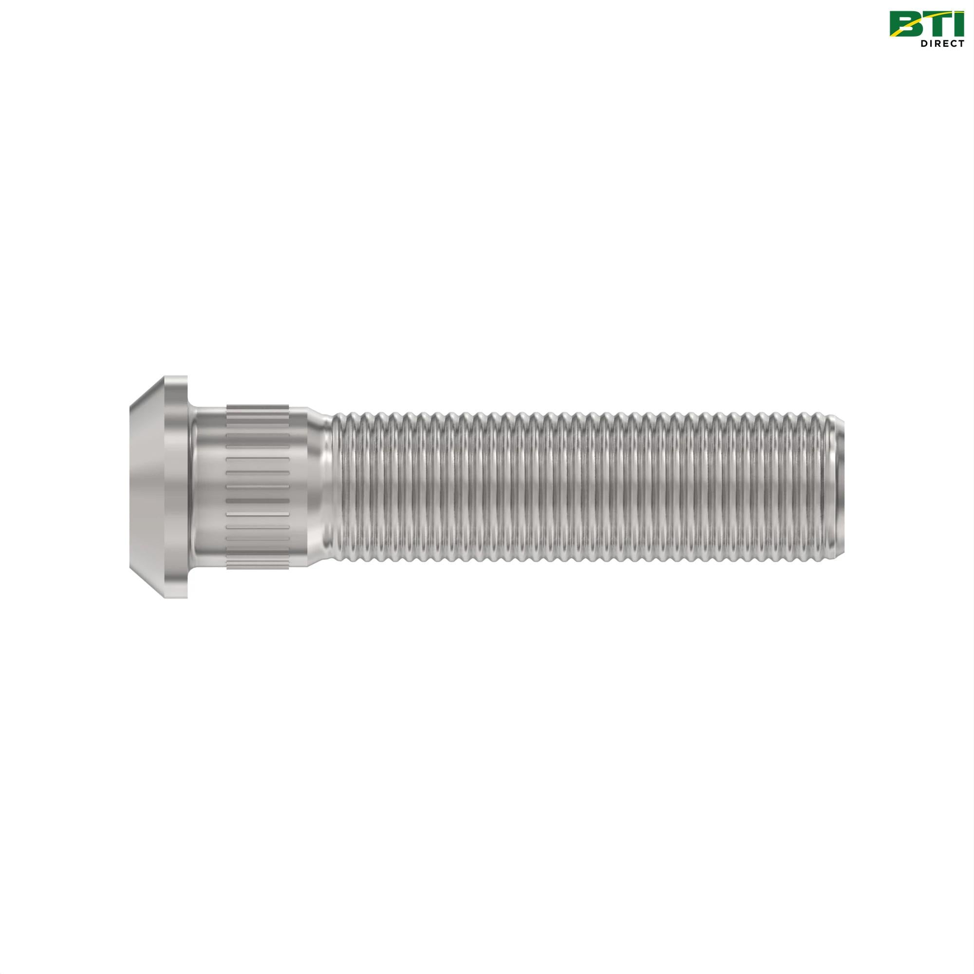 N312663: Ribbed Neck Wheel Bolt, M22 X 101.5