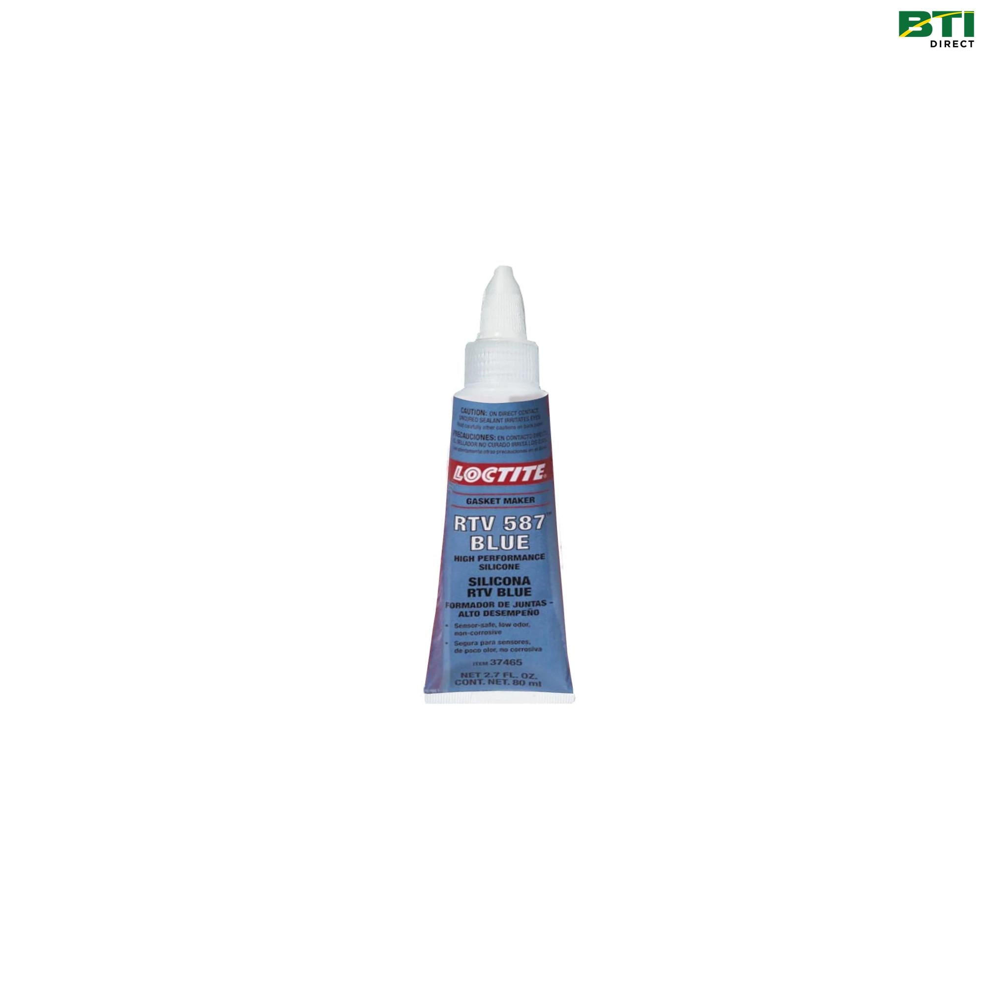 PM37465: LOCTITE® RTV 587™ Blue Silicone Gasket Maker, Tube 80 ml (2.7 Oz)
