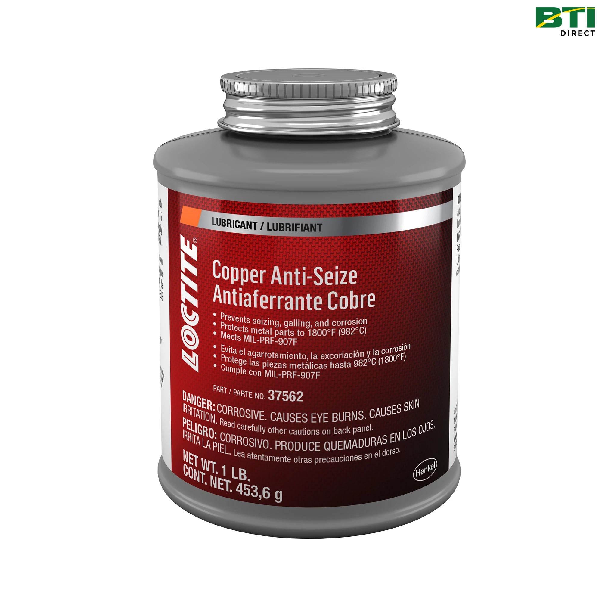 PM37562: LOCTITE® Copper Anti-Seize Lubricant, 453.6 gram (1 Pound)