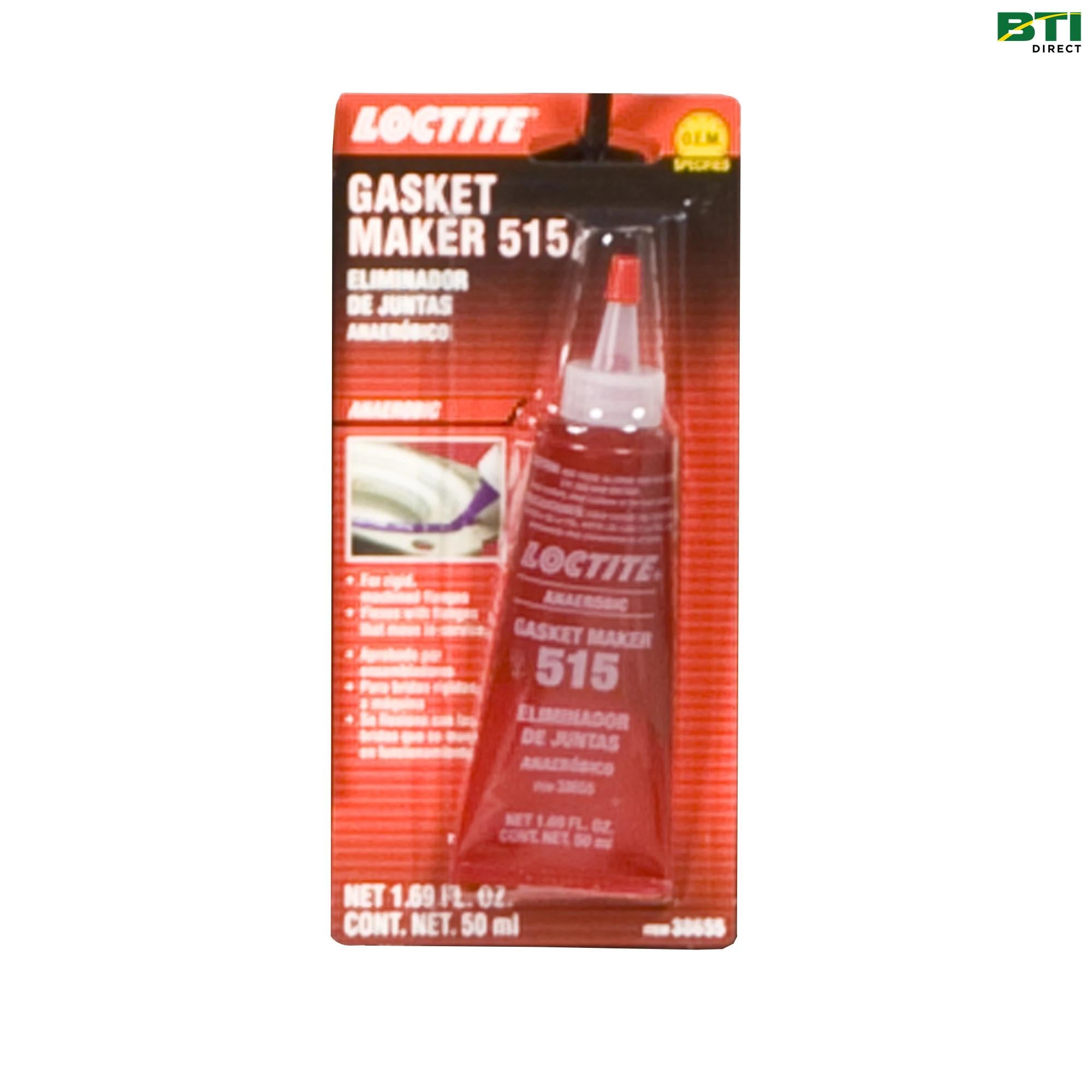 PM38655: LOCTITE® Gasket Maker 515™, Tube 50 ml (1.69 Oz)