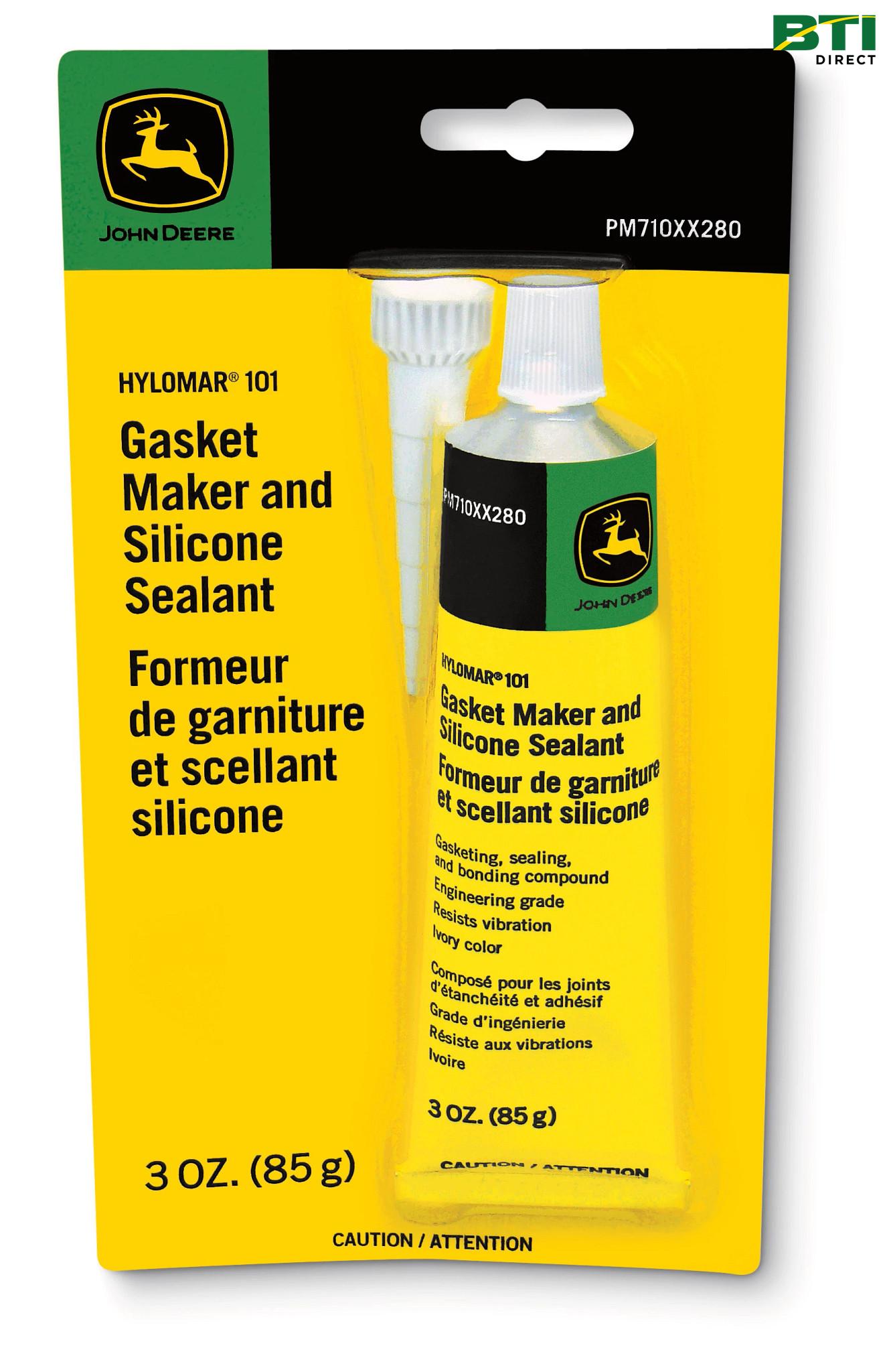 PM710XX280: Gasket Maker and Silicone Sealant, Tube 85 gram (3 Oz)