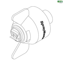  PSULDQ20015: Ultra Low Drift Air Spray Nozzle, 0.15 GPM, 0.6 LPM (Pack of 10)