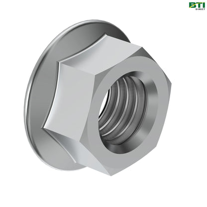 R539762: Hexagonal Flanged Nut, M10
