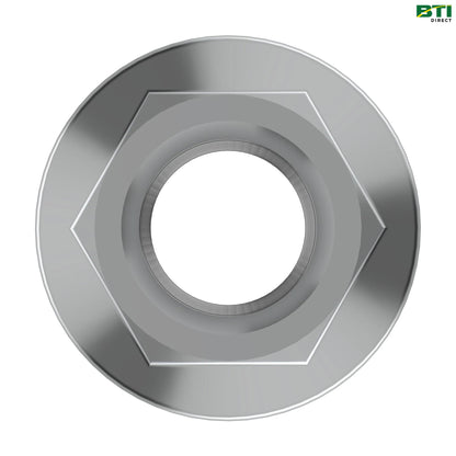R539762: Hexagonal Flanged Nut, M10