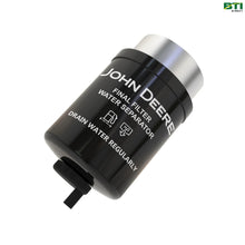  RE62418: Fuel Filter with Drain Valve