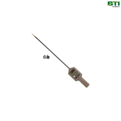 SW007320: Handheld, Baled Hay Moisture Tester with Calibration Clip and 20 inch Probe