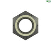 W50958: Hexagonal Lock Nut, 25.4 mm (1")