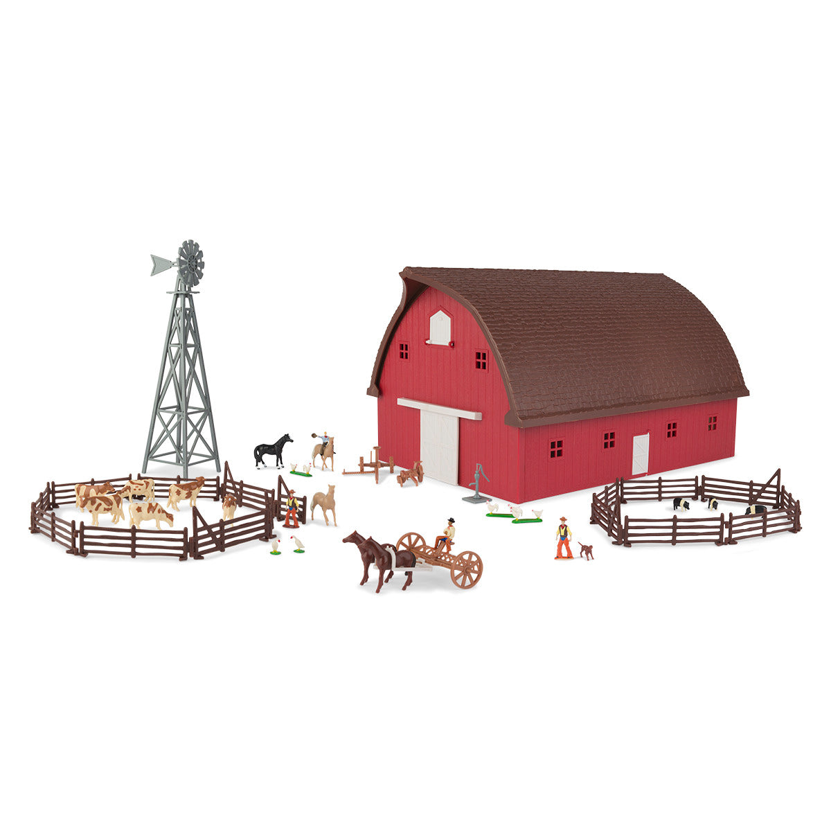 Farm Country Gable Barn Set (1/64 Scale)